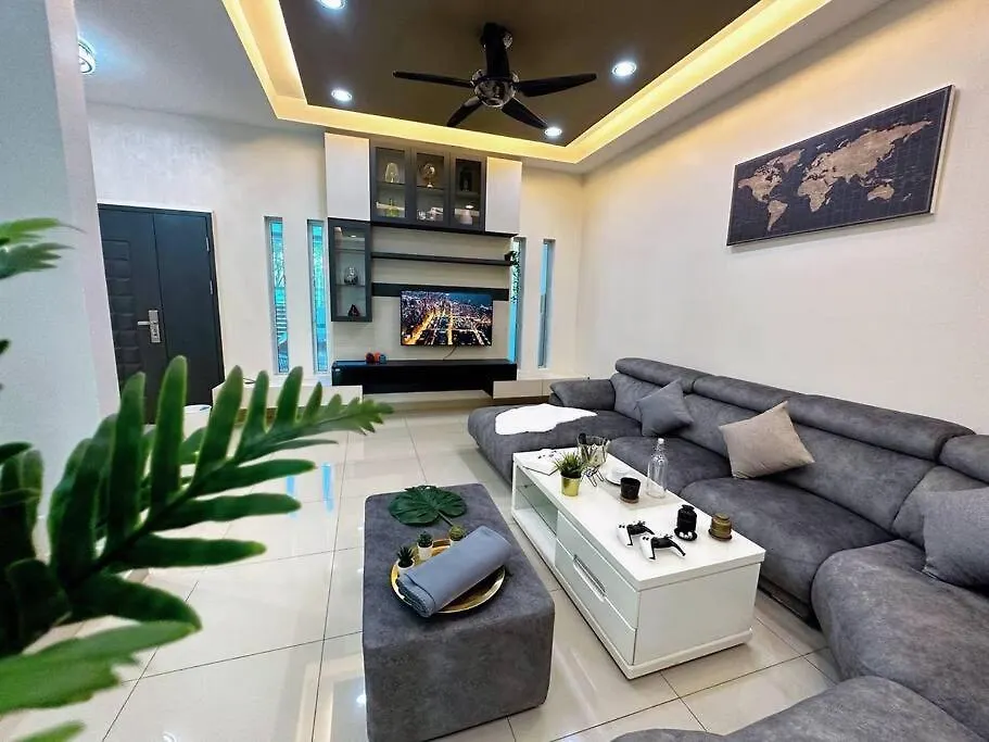 Villa Jpp Austin市区 3马力中央冷气 自动麻将机 游戏机 6分钟到 Tebrau Aeon Toppen Lotus Johor Bahru